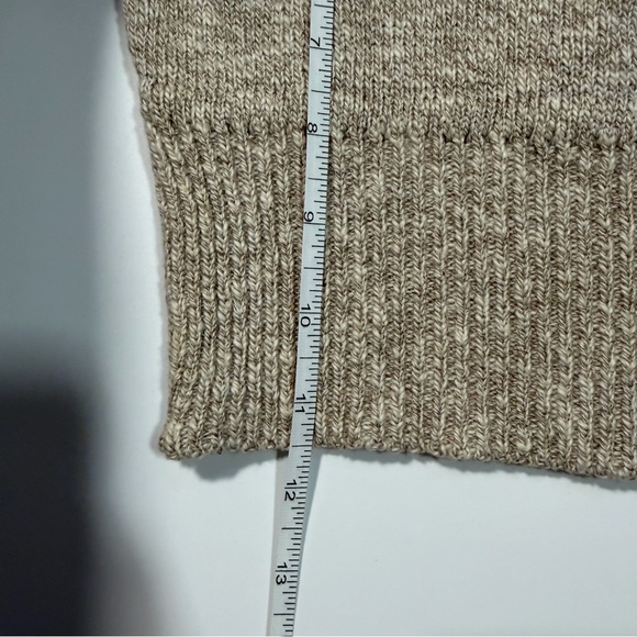 Debut Women's Beige Knit Cropped‎ Top Size Medium Large - Picture 5 of 6